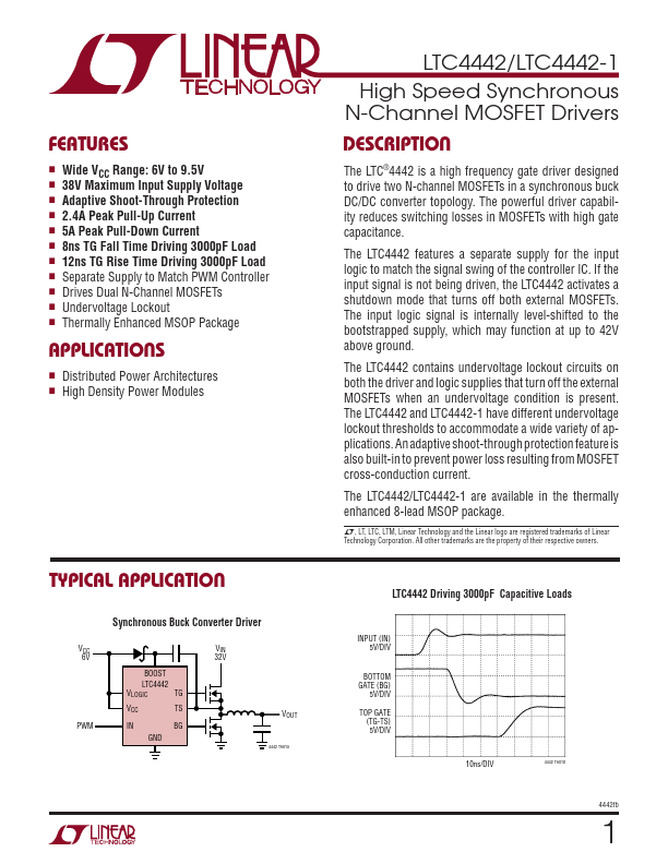 LTC4442 Linear Technology