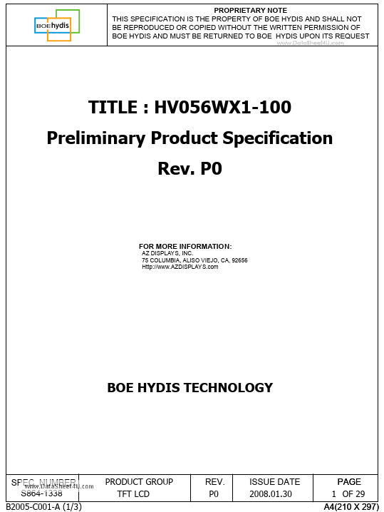 HV056WX1-100