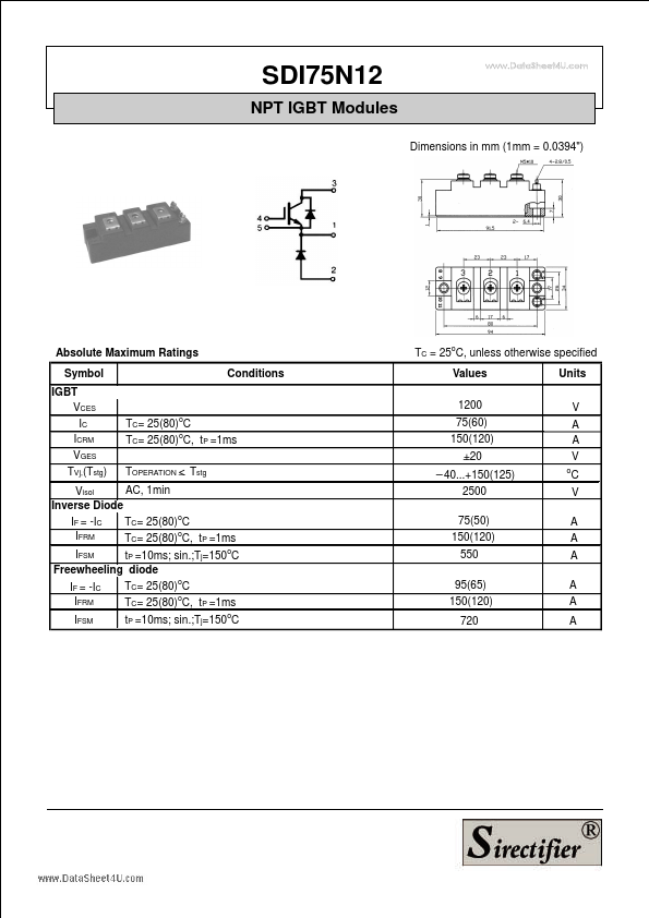 SDI75N12