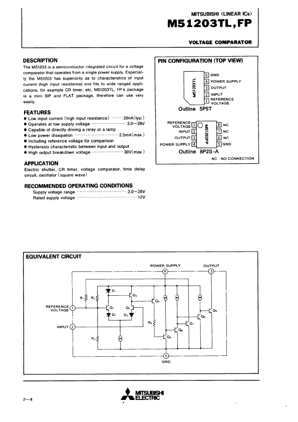 M51203TL Mitsubishi