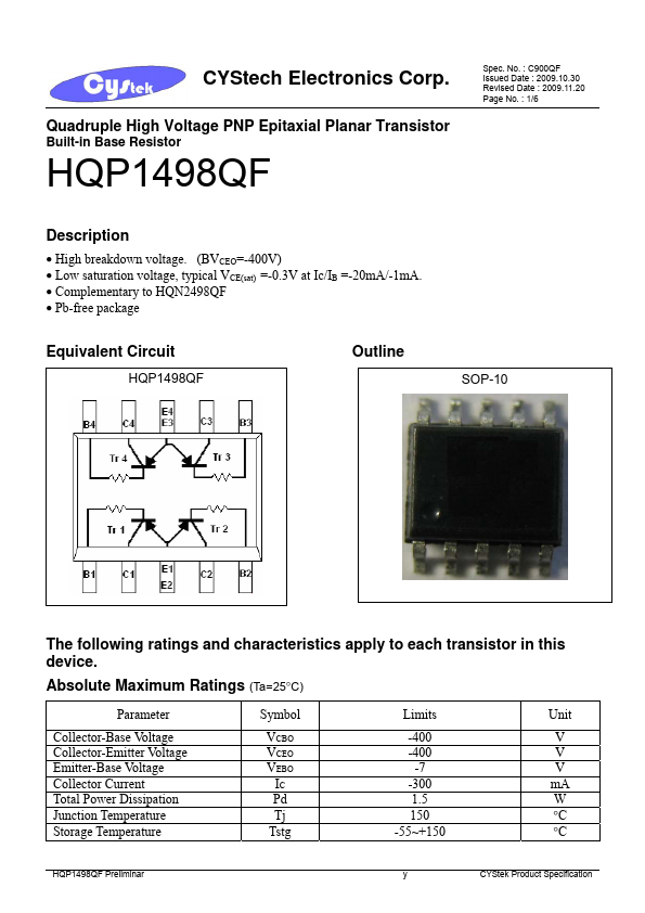 HQP1498QF