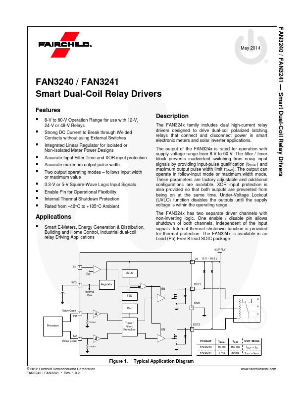 FAN3241 Fairchild Semiconductor
