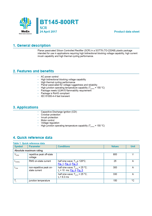 BT145-800RT