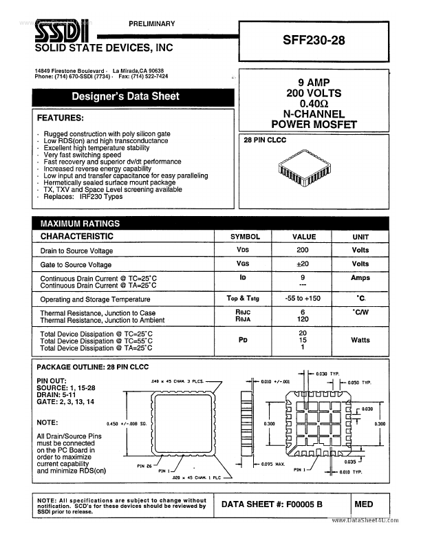 <?=SFF230-28?> डेटा पत्रक पीडीएफ