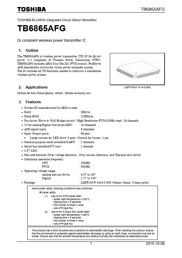 TB6865AFG Toshiba