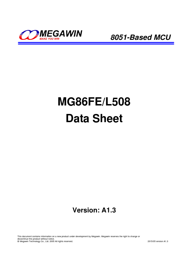 <?=MG86FL508?> डेटा पत्रक पीडीएफ