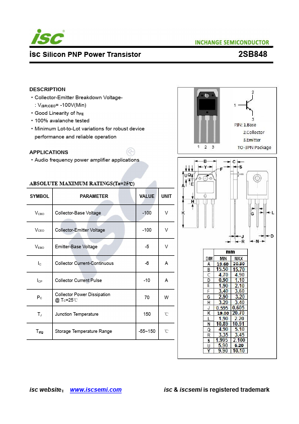 2SB848