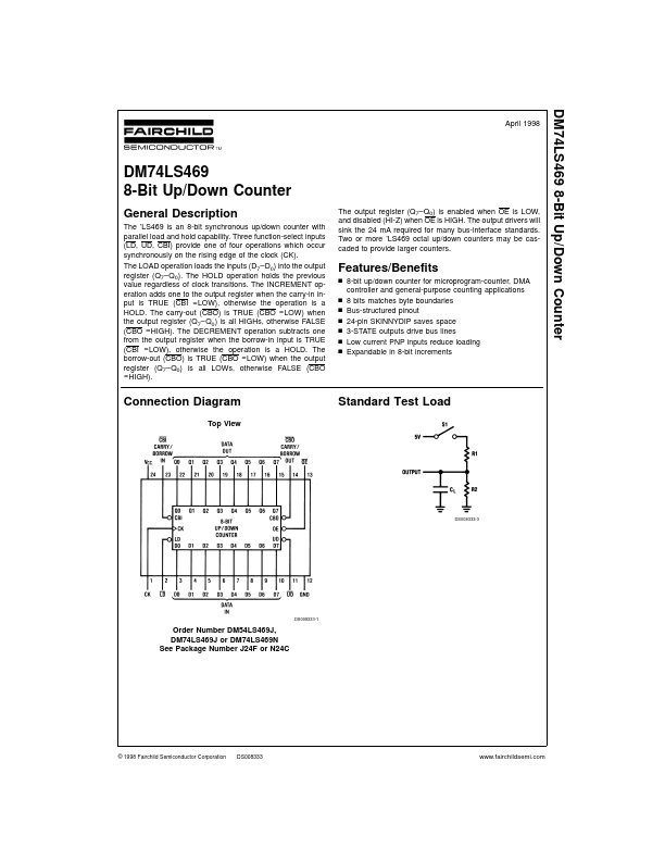 DM74LS469 Fairchild Semiconductor