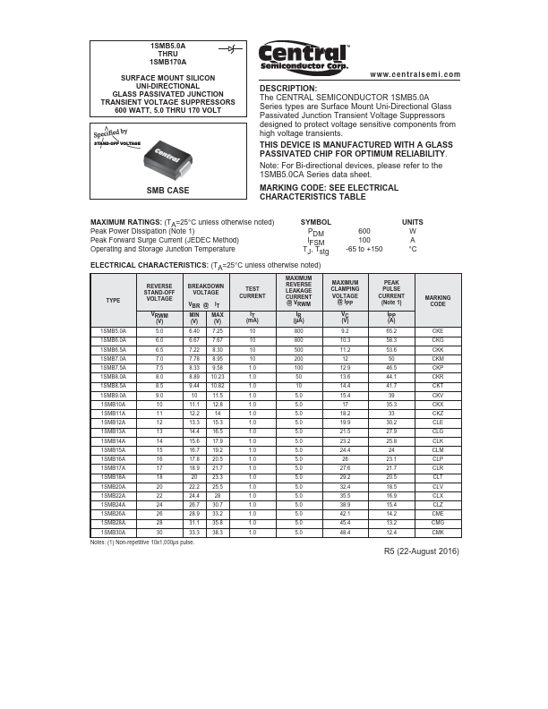 1SMB60A