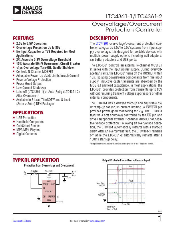 LTC4361-2 Linear Technology