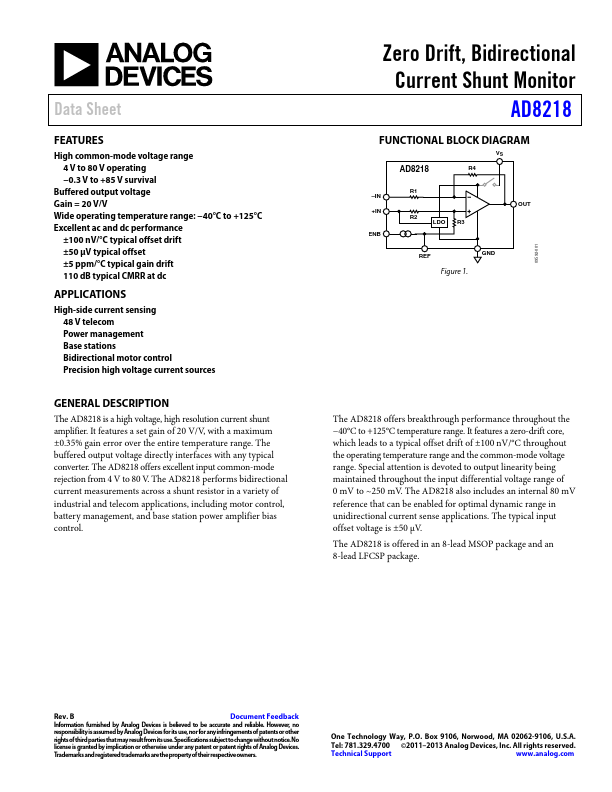 AD8218 Analog Devices