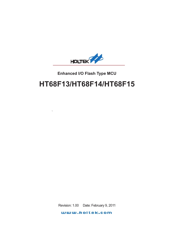 HT68F13 Holtek Semiconductor