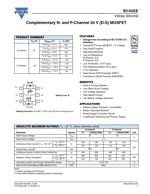 SI1035X