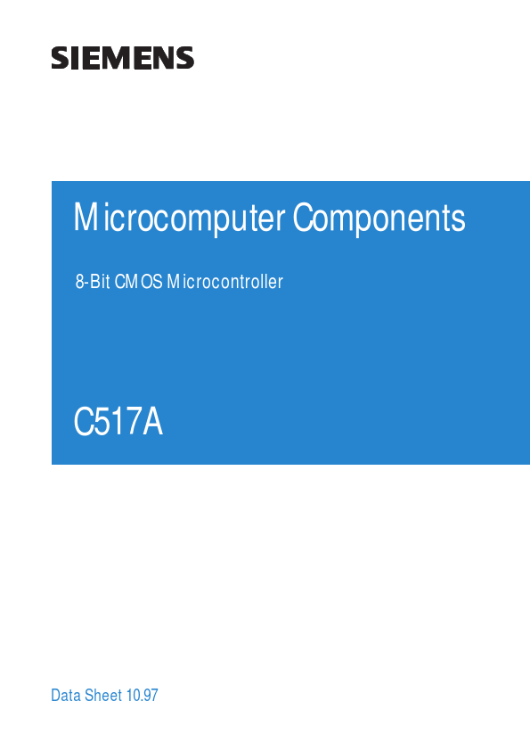 SAB-C517A-4RM Siemens Semiconductor Group