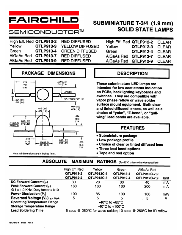 QTLP913-3 Fairchild Semiconductor