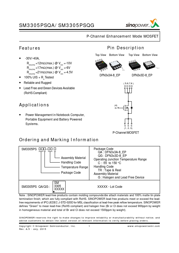 SM3305PSQG