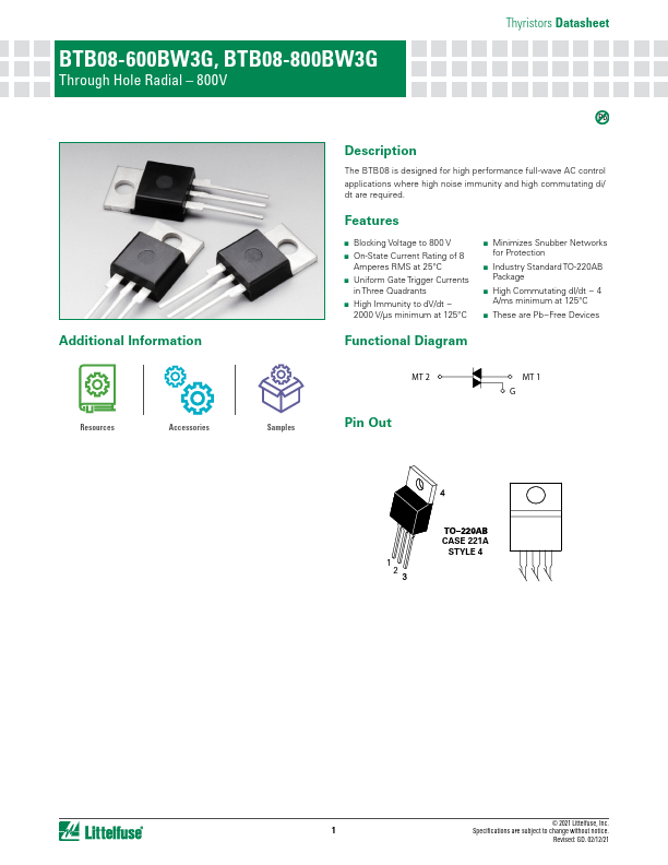 BTB08-600BW3G