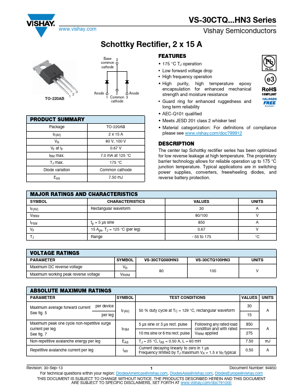 VS-30CTQ080HN3