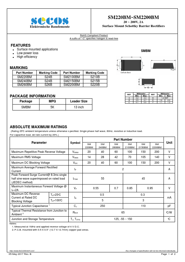 SM2100BM SeCoS