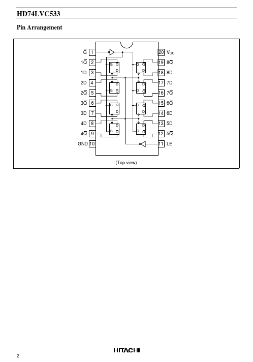 HD74LVC533