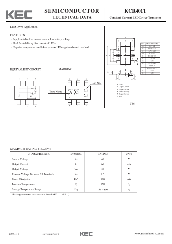 KCR401T