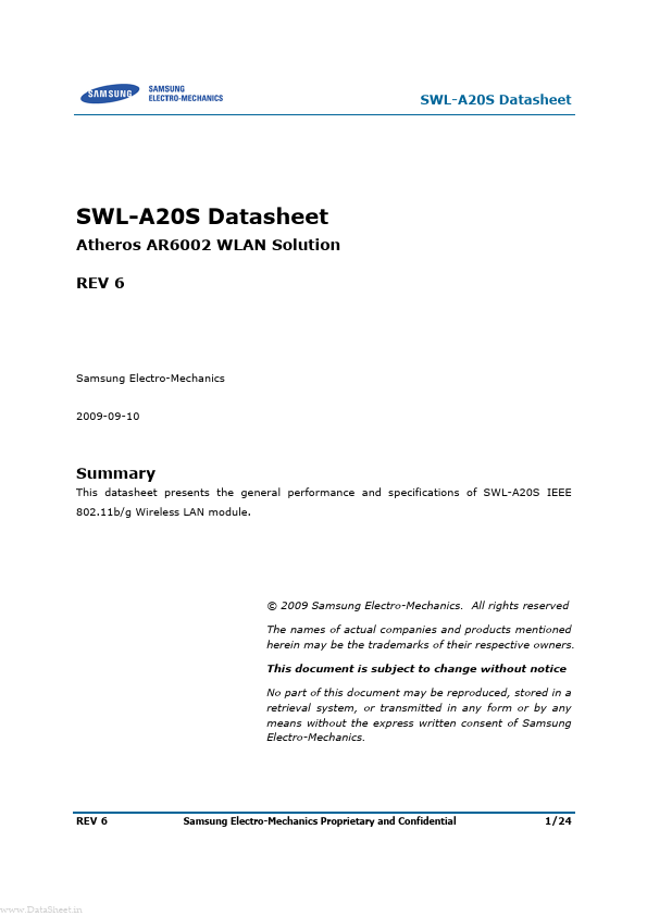 SWL-A20S