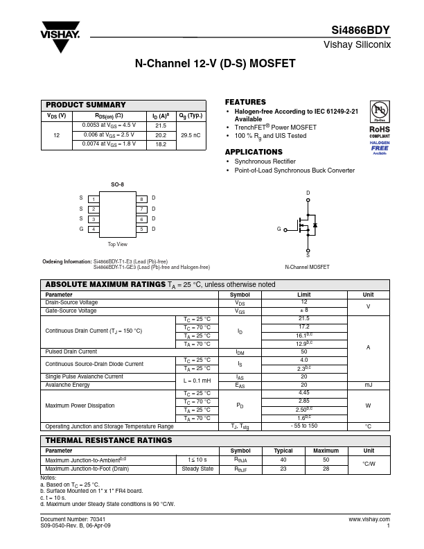 SI4866BDY