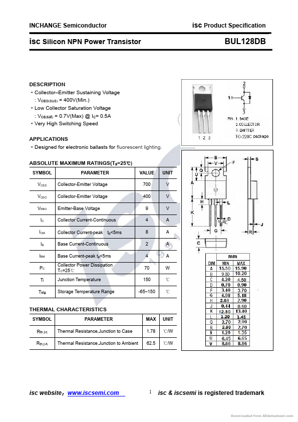 BUL128DB