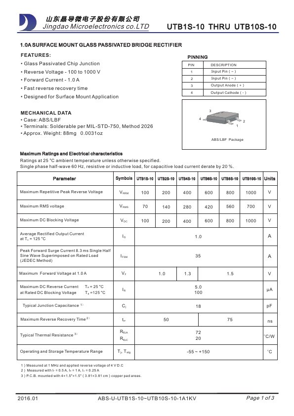 UTB4S-10