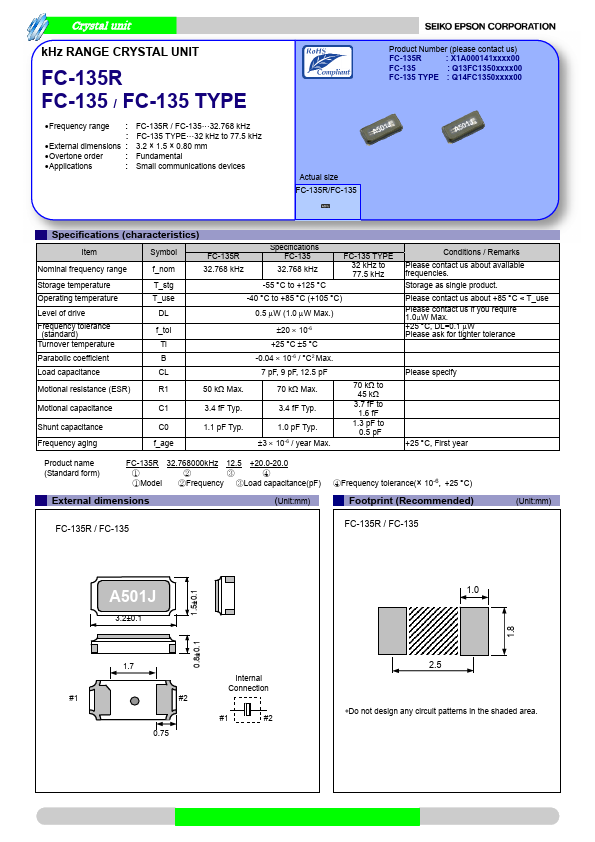 FC-135 Epson Electronics