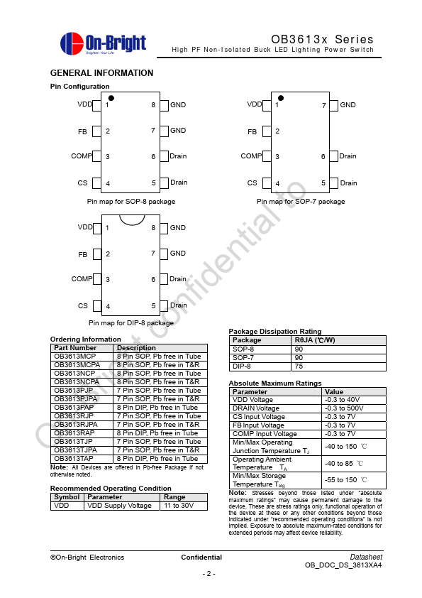 OB3613TJP