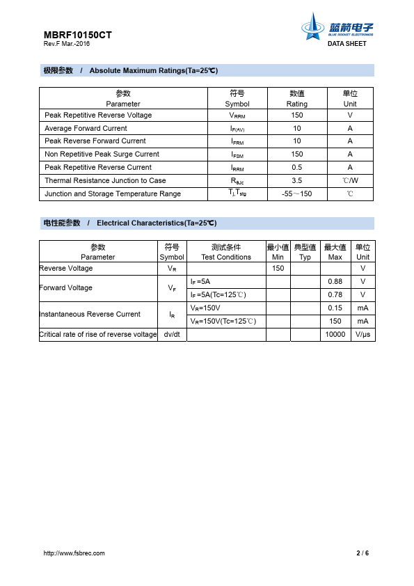 MBRF10150CT