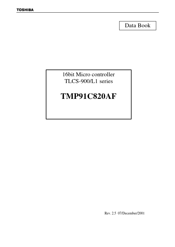 TMP91C820A Toshiba