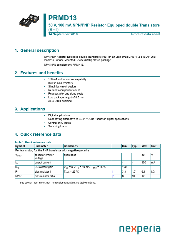 PRMD13 nexperia