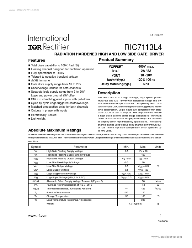 RIC7113L4