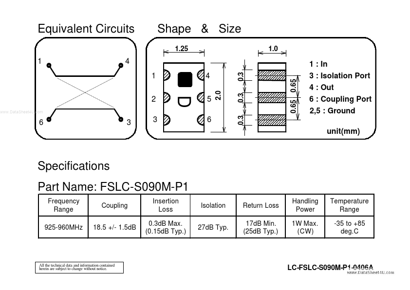 FSLC-S090M-P1