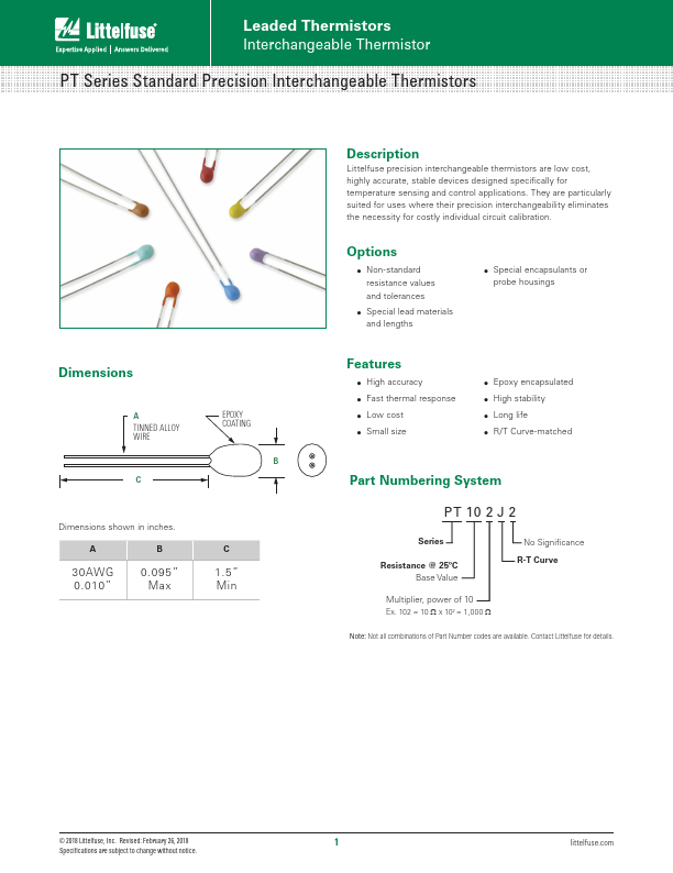 PT222J2 Littelfuse