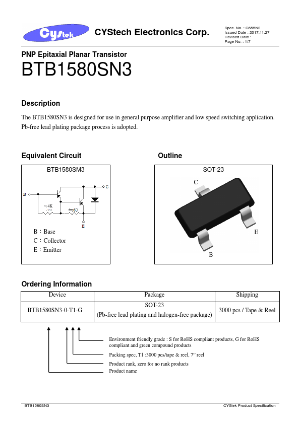 <?=BTB1580SN3?> डेटा पत्रक पीडीएफ