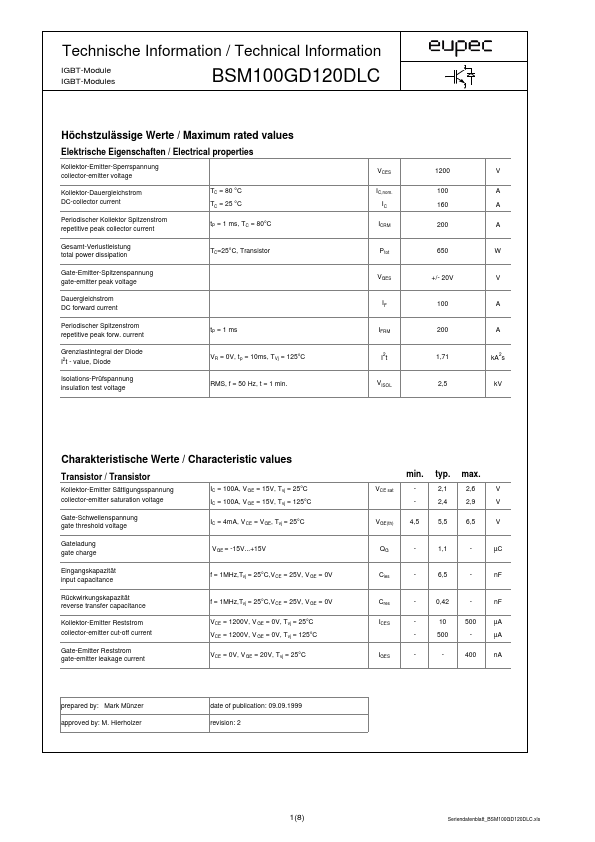 BSM100GD120DLC