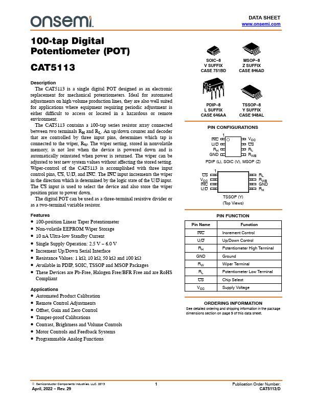 CAT5113