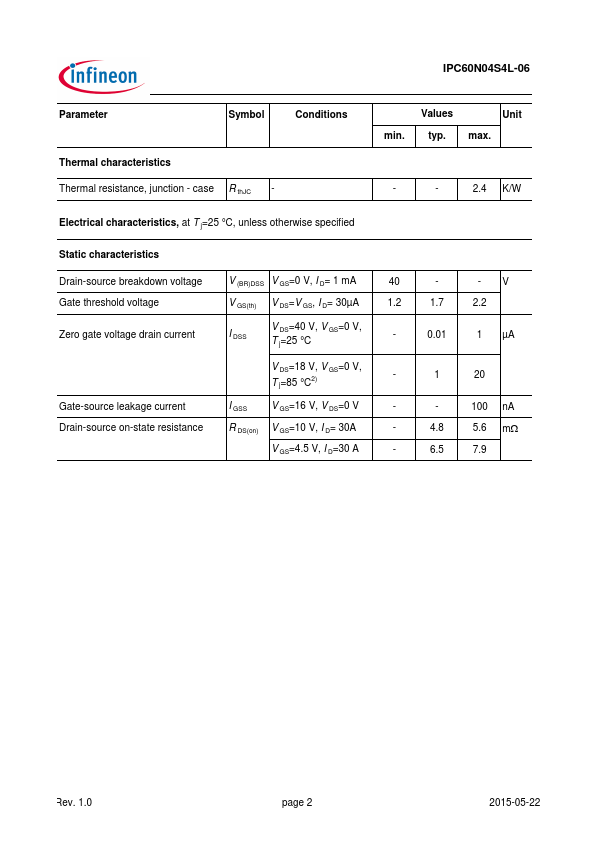 IPC60N04S4L-06