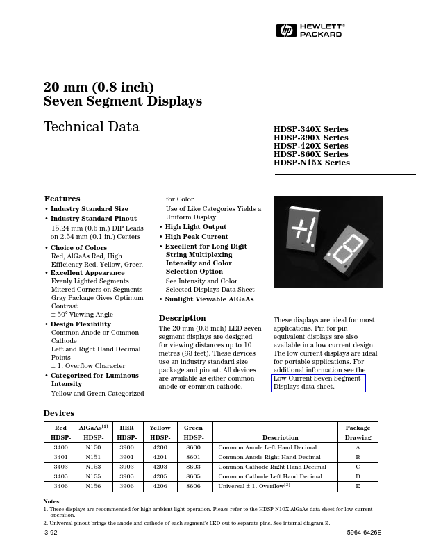 HDSP-8601