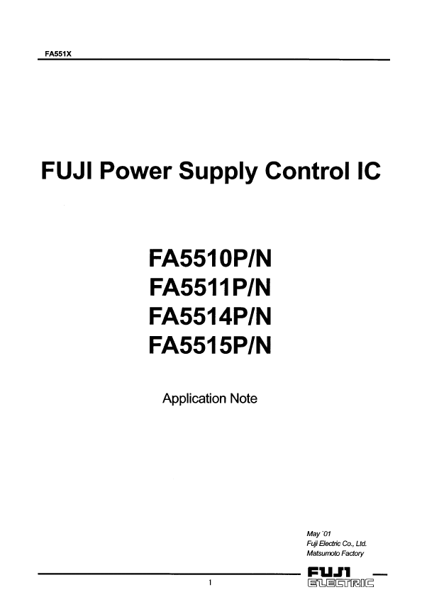 FA5511P Fuji