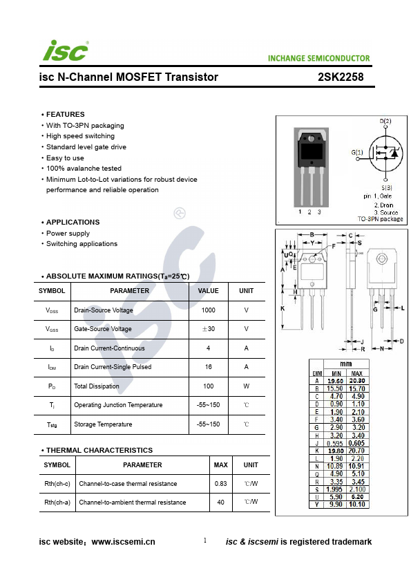 2SK2258