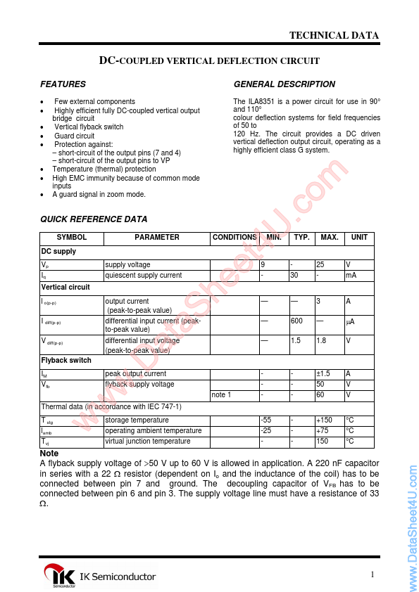<?=ILA8351?> डेटा पत्रक पीडीएफ