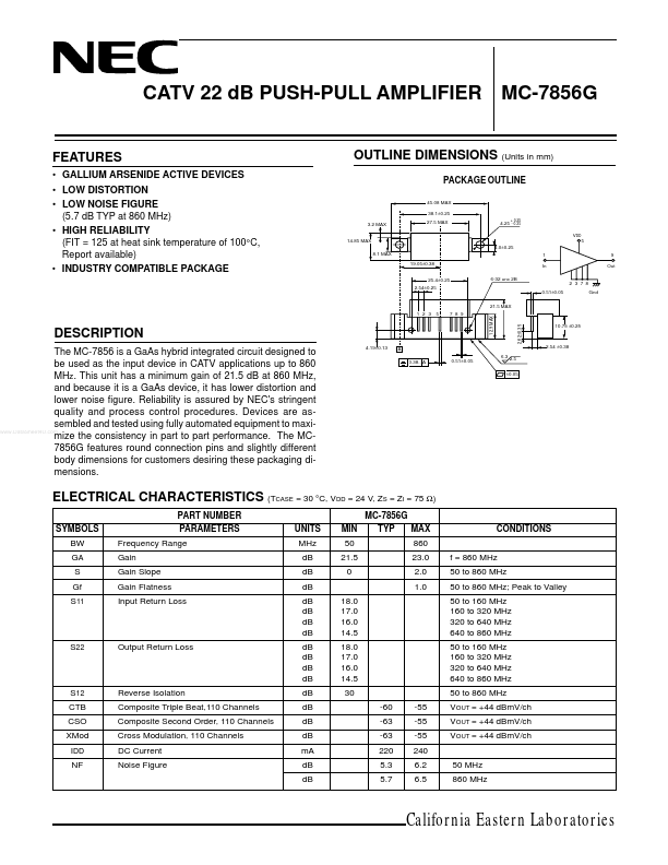 MC-7856G NEC