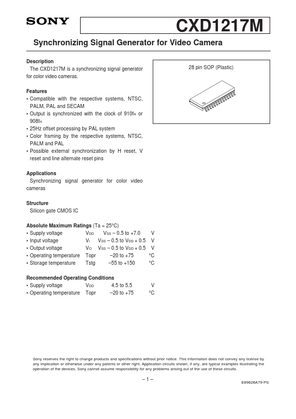 CXD1217M