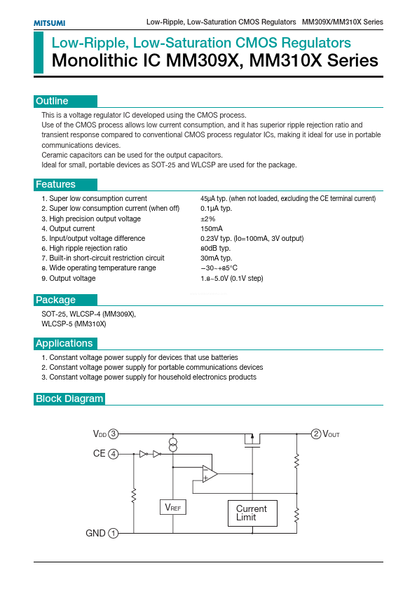 MM3093F Mitsumi Electronics