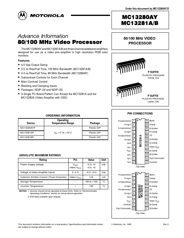 MC13280AY