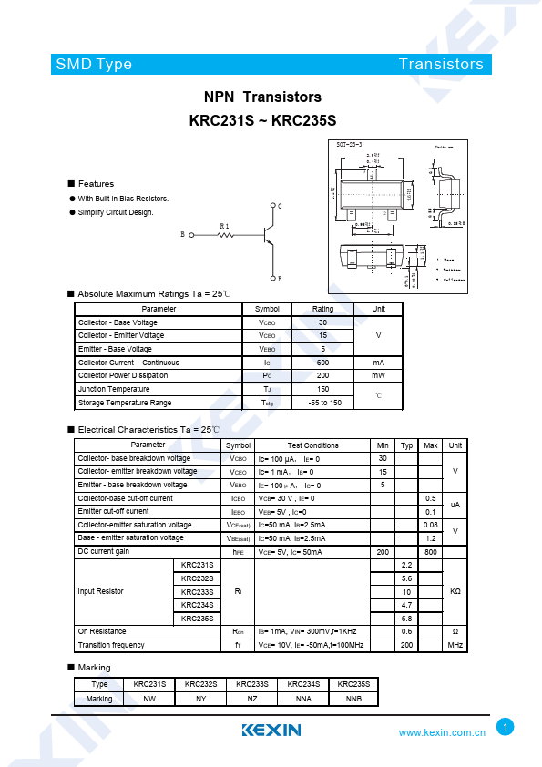 KRC231S